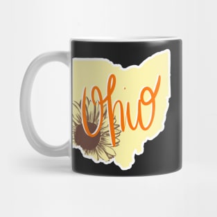 Ohio Sunflower Mug